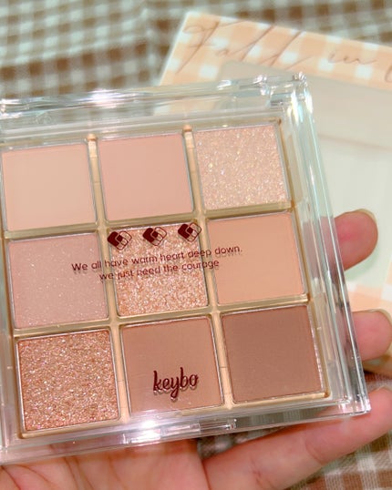 KEYBO FALL IN LOVE SHADOW PALETTE/keybo/アイシャドウパレットを使ったクチコミ(7枚目)