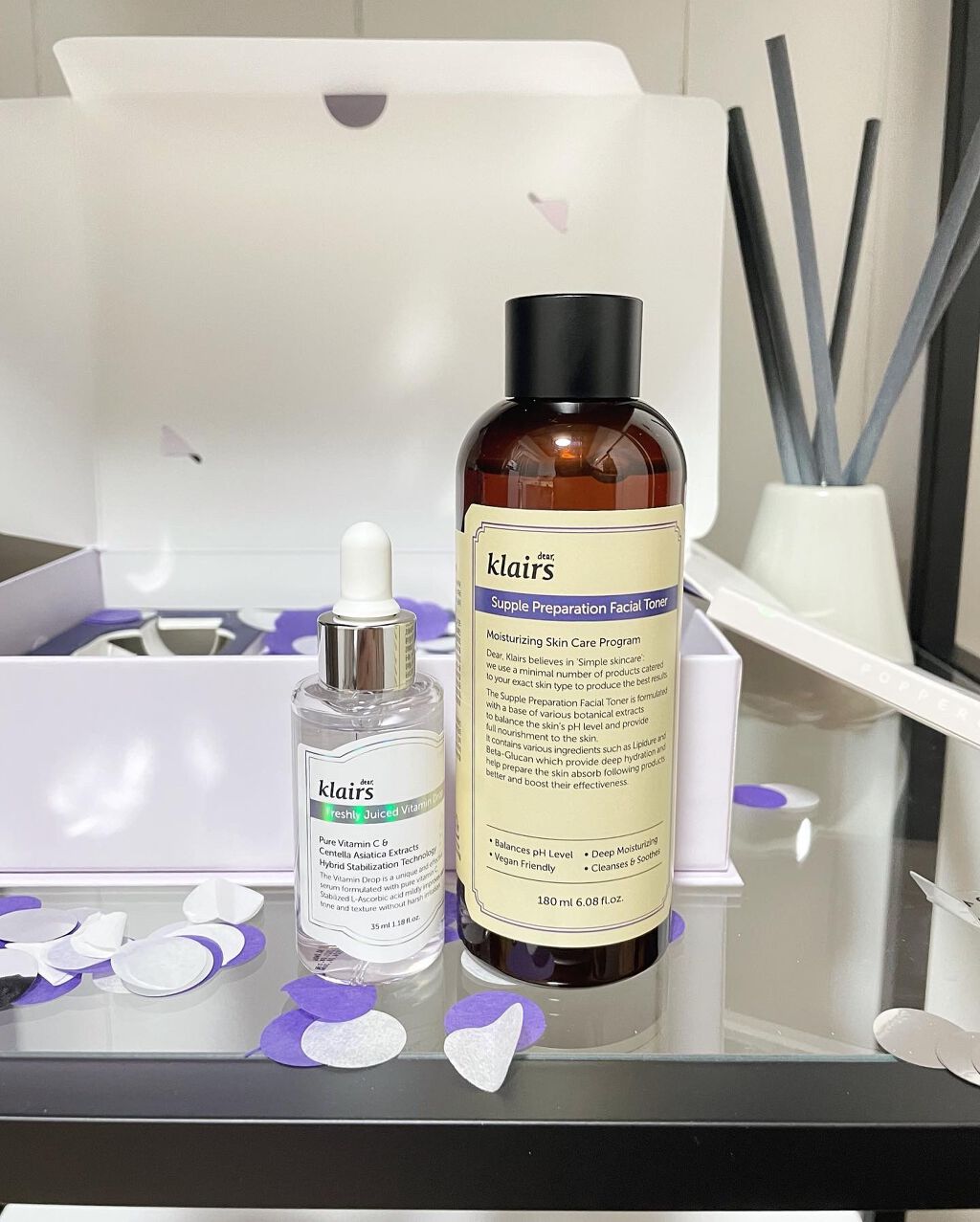 フレッシュリージュースドビタミンドロップ(35ml)/Klairs/美容液を使ったクチコミ(1枚目)