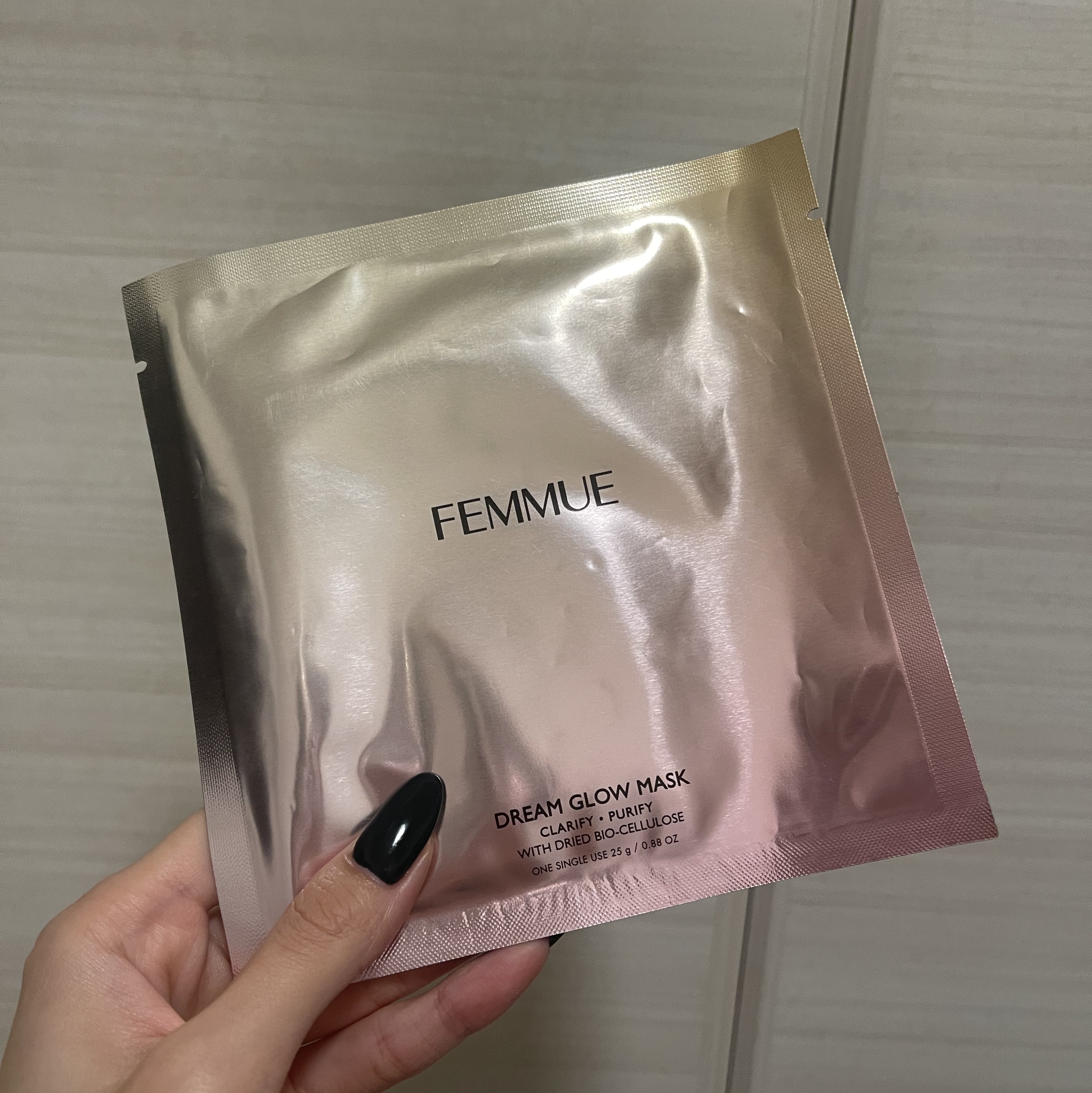 ドリームグロウマスク CP(肌引き締め・ブースター)/FEMMUE/シートマスク・パックを使ったクチコミ（1枚目）