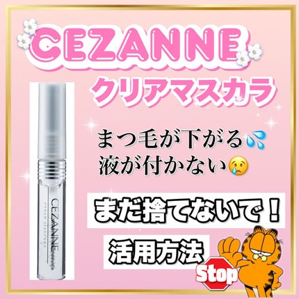 クリア マスカラR/CEZANNE/マスカラ下地を使ったクチコミ(1枚目)