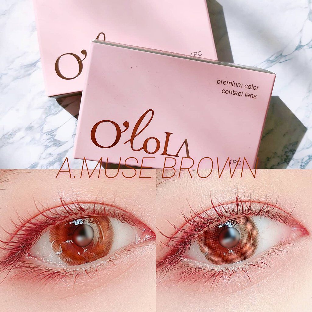 アミューズ(A.Muse)/OLOLA/カラーコンタクトレンズを使ったクチコミ(1枚目)