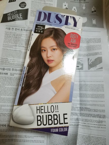 Hello Bubble Foam Color/miseenscene/ヘアカラーを使ったクチコミ(4枚目)