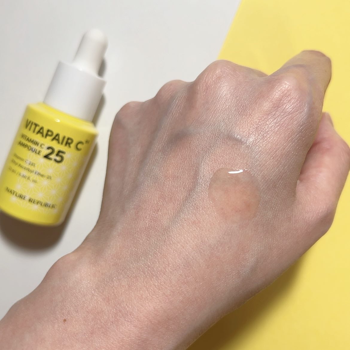ビタペアC ビタミンC25アンプル/ネイチャーリパブリック/美容液を使ったクチコミ(2枚目)