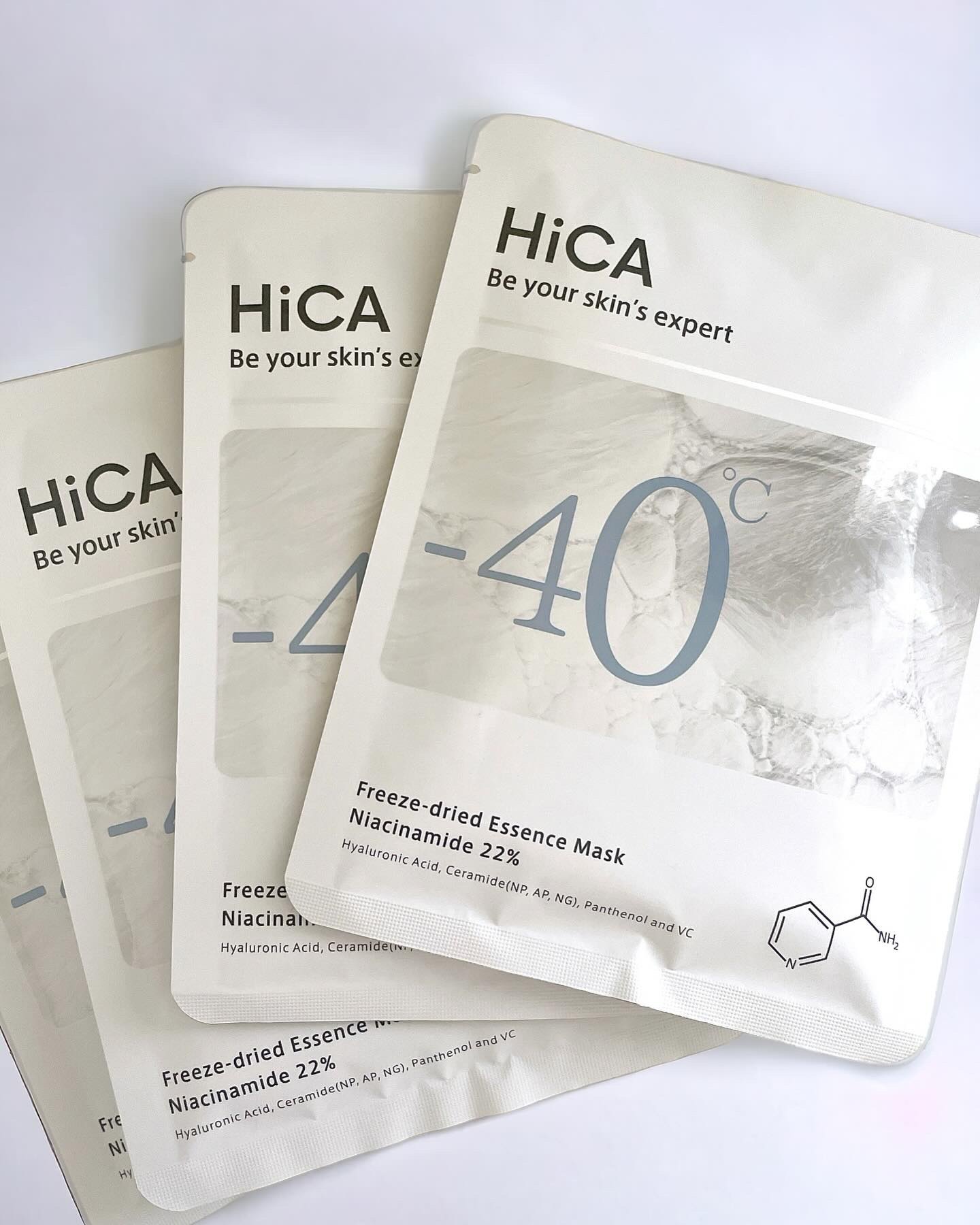 フリーズドライエッセンスマスク ナイアシンアミド22%/HiCA/シートマスク・パックを使ったクチコミ（2枚目）