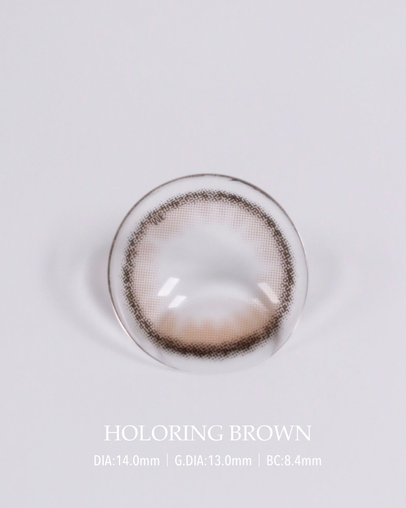 ホロリングブラウン/LENSME/カラーコンタクトレンズを使ったクチコミ(2枚目)