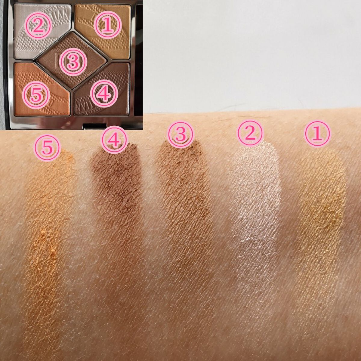 ルージュ ディオール バーム 100 ヌード ルック サテン/Dior/リップバームを使ったクチコミ（2枚目）