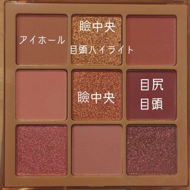 NUDE obsessions /Huda Beauty/パウダーアイシャドウを使ったクチコミ（3枚目）