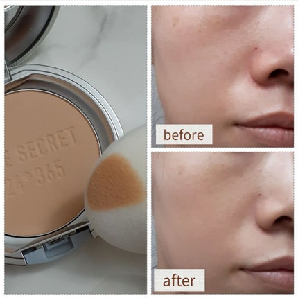 ミネラルプレストパウダーR/TIME SECRET/プレストパウダーを使ったクチコミ(3枚目)