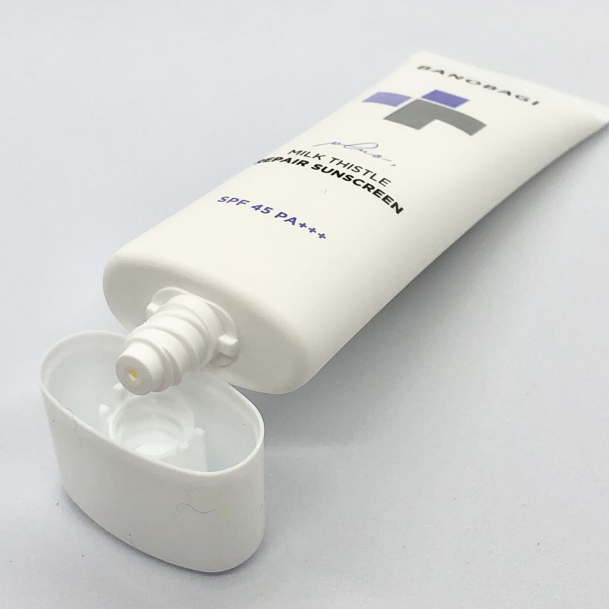 ミルクシスルリペアシカサンスクリーンプラス/BANOBAGI/日焼け止めミルクを使ったクチコミ（2枚目）