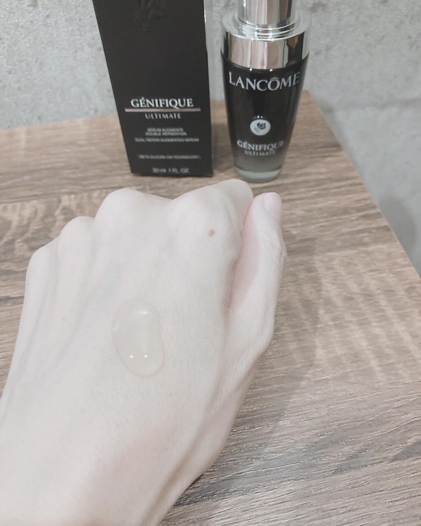 ジェニフィック アルティメ セラム/LANCOME/美容液を使ったクチコミ（3枚目）