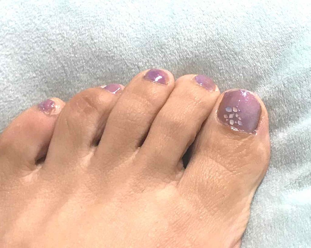 サンリオネイル/DAISO/マニキュアを使ったクチコミ(2枚目)