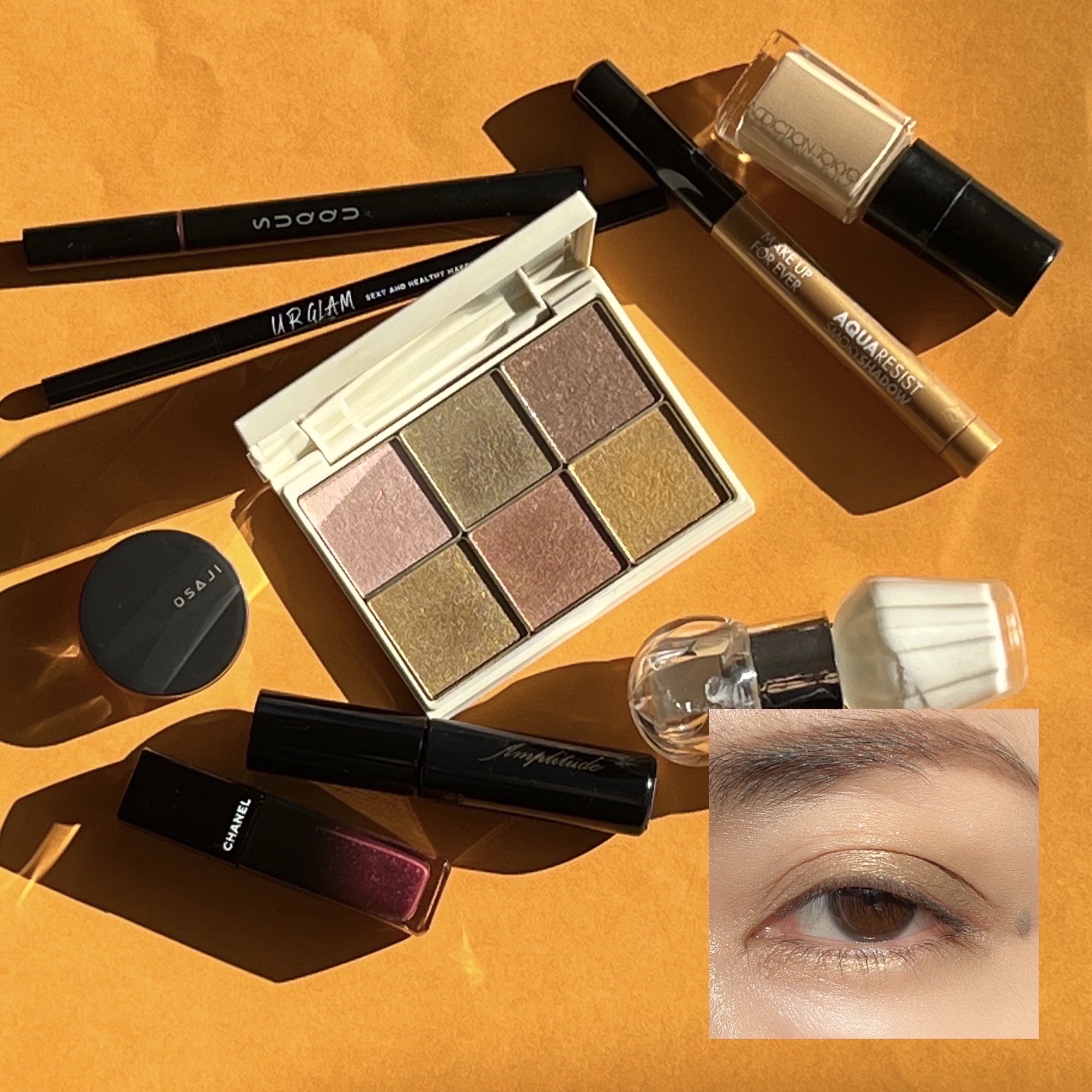 アクアレジスト スモーキーシャドウ/MAKE UP FOR EVER/スティックアイシャドウを使ったクチコミ（1枚目）