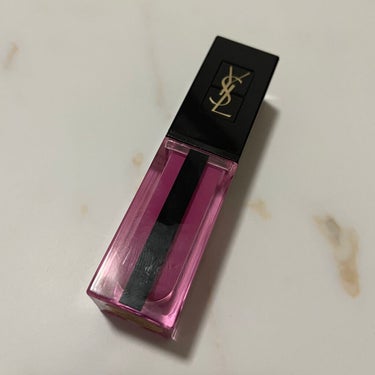 ルージュ ピュールクチュール ヴェルニ ウォーターステイン/YVES SAINT LAURENT BEAUTE/口紅を使ったクチコミ（1枚目）