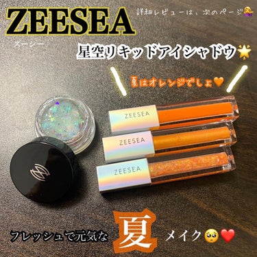 ダイヤモンドシリーズ 星空リキッドアイシャドウ/ZEESEA/リキッドアイシャドウを使ったクチコミ（1枚目）