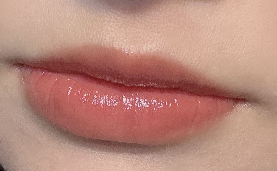 ロウグロウジェルティント R011 チャイ/hince/リップティントを使ったクチコミ（3枚目）