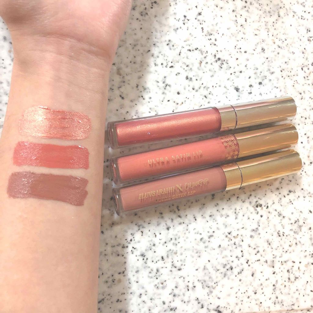 Ultra Satin Lip/ColourPop/リップグロスを使ったクチコミ(1枚目)