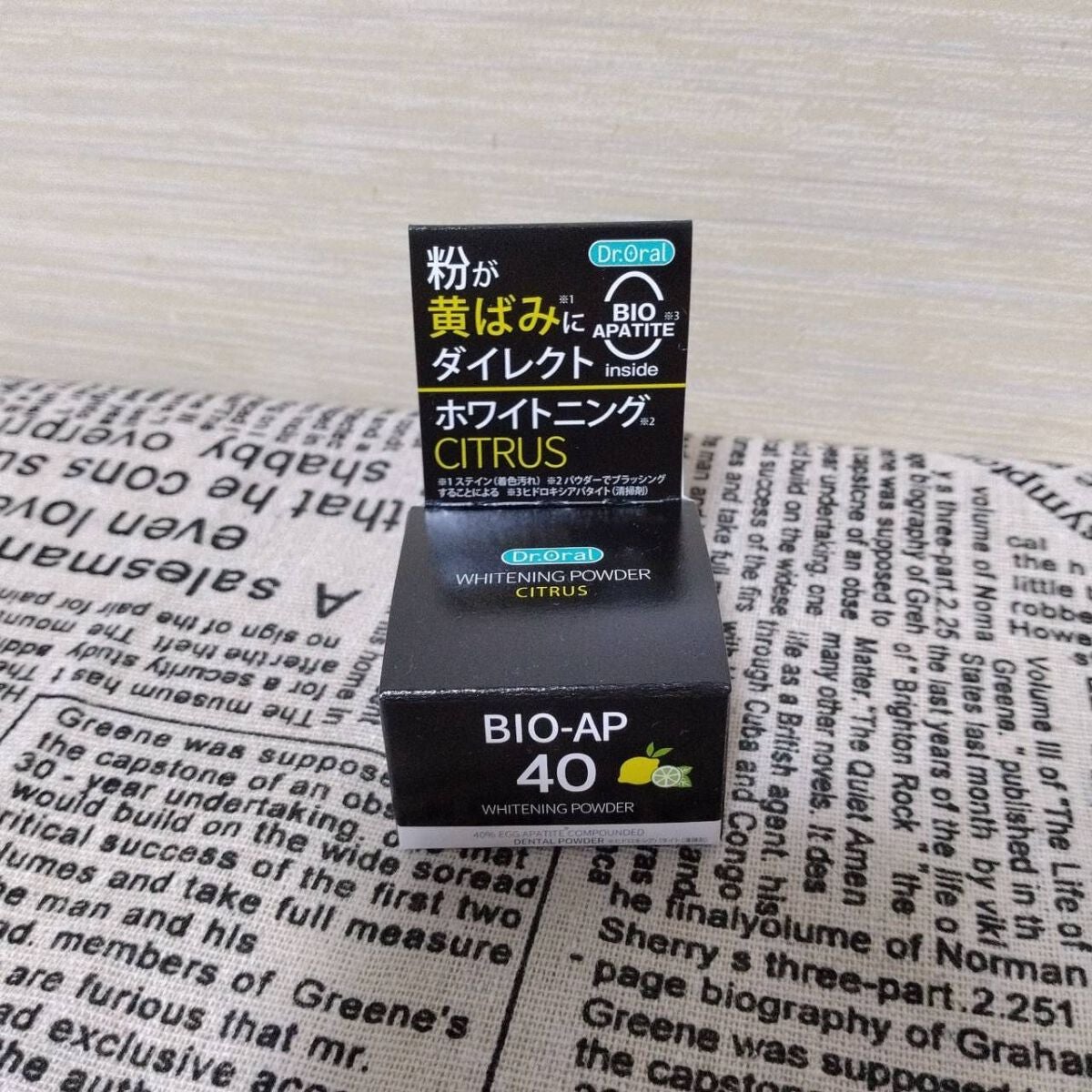 ホワイトニングパウダー シトラスL(レモン&ライム)/Dr.Oral/歯磨き粉を使ったクチコミ(4枚目)