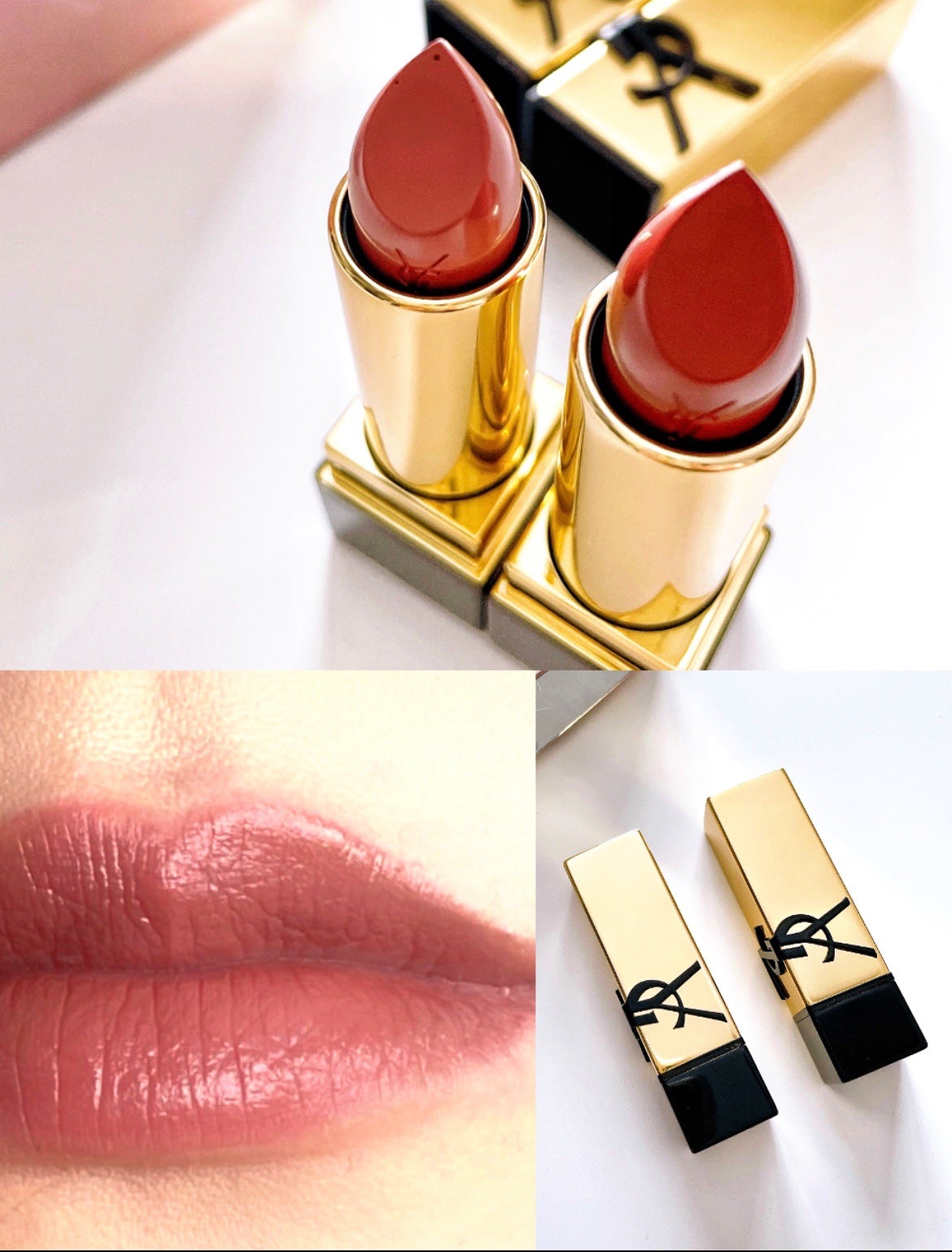 ルージュ ピュールクチュール/YVES SAINT LAURENT BEAUTE/口紅を使ったクチコミ(4枚目)