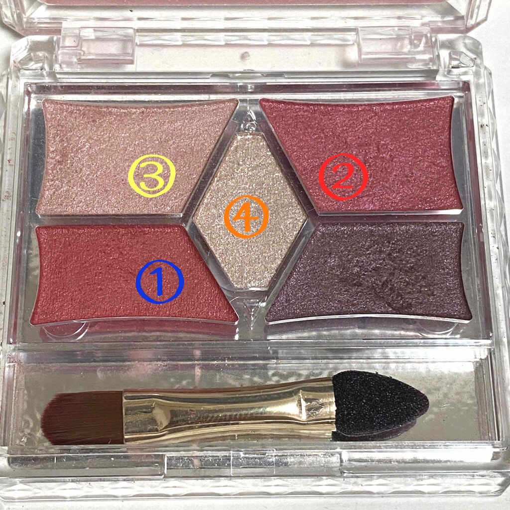 【旧品】パーフェクトスタイリストアイズ/キャンメイク/アイシャドウパレットを使ったクチコミ（2枚目）