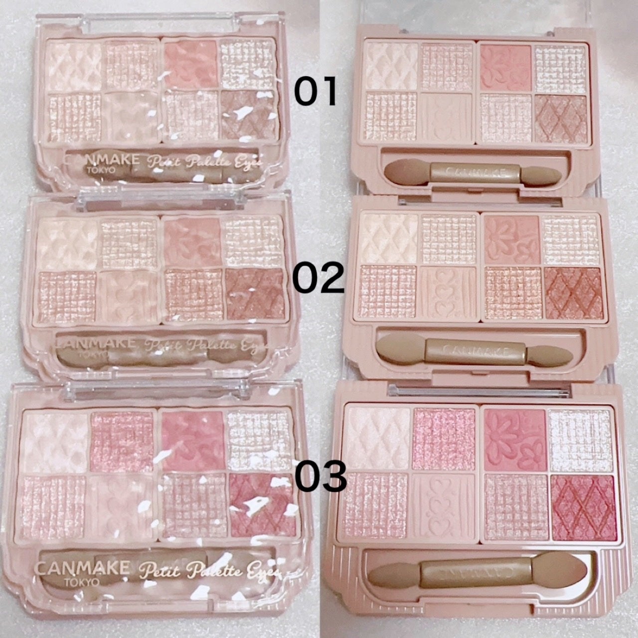 プティパレットアイズ/キャンメイク/パウダーアイシャドウを使ったクチコミ(2枚目)