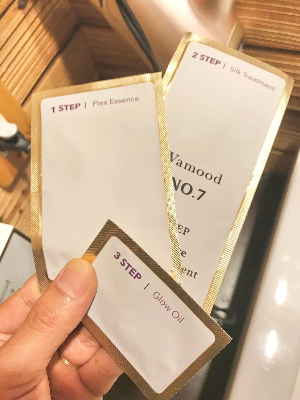 インテンシブ ヘアトリートメント 3STEP/Vamood/洗い流すヘアトリートメントを使ったクチコミ(4枚目)