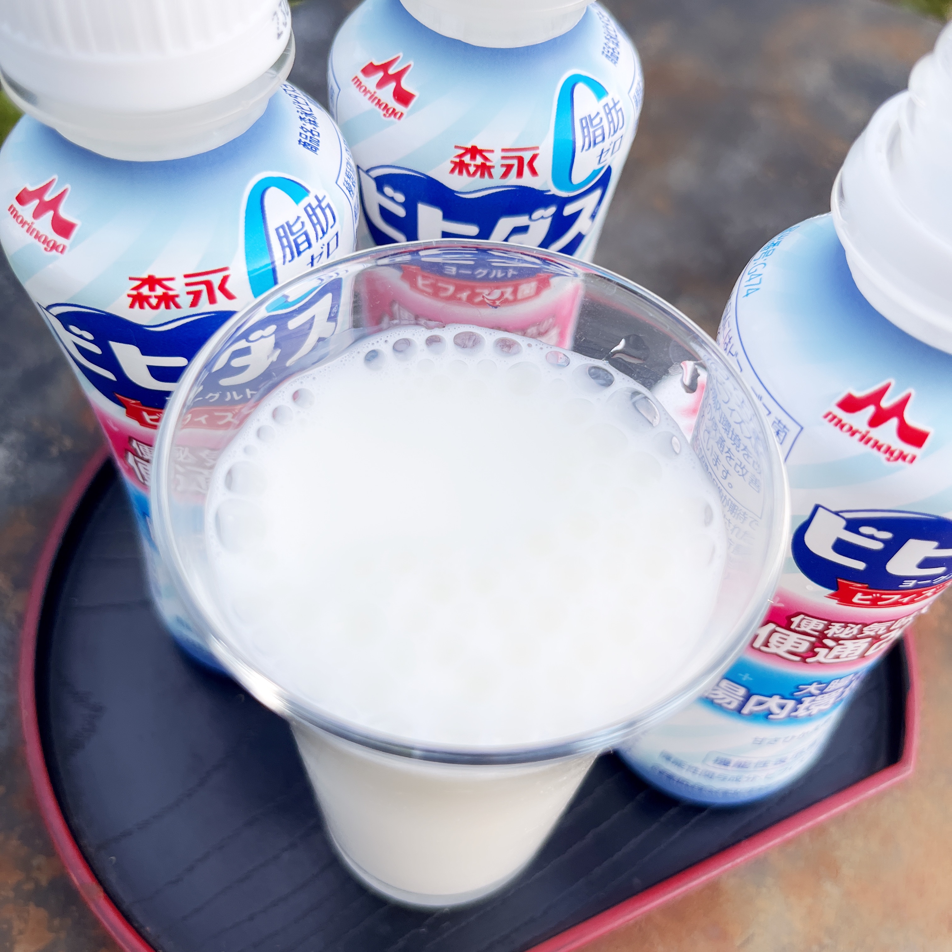 ビヒダスヨーグルト便通改善/ビヒダス/飲むヨーグルトを使ったクチコミ（3枚目）