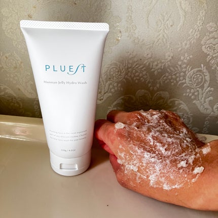 マンナンジェリーハイドロウォッシュ/PLUEST/洗顔料を使ったクチコミ(3枚目)