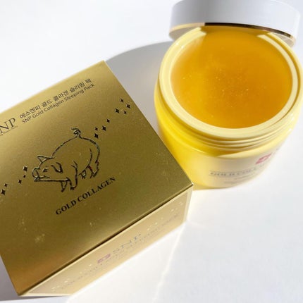 SNP ゴールド コラーゲン スリーピング パック/SNP/シートマスク・パックを使ったクチコミ(1枚目)