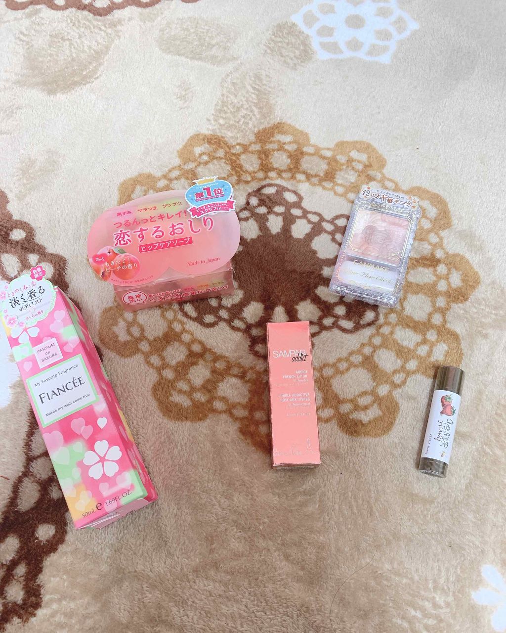 ボディミスト さくらの香り/フィアンセ/香水(レディース)を使ったクチコミ(1枚目)