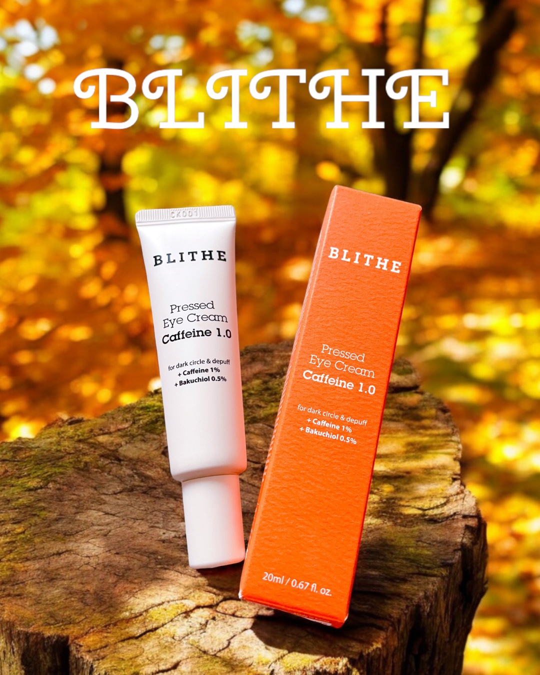 Pressed Eye Cream Caffeine 1.0 /BLITHE/アイケア・アイクリームを使ったクチコミ（1枚目）