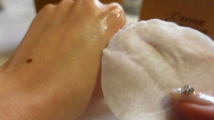 キャロットカロテン カーミングウォーターパッド/SKINFOOD/トナーパッドを使ったクチコミ(4枚目)