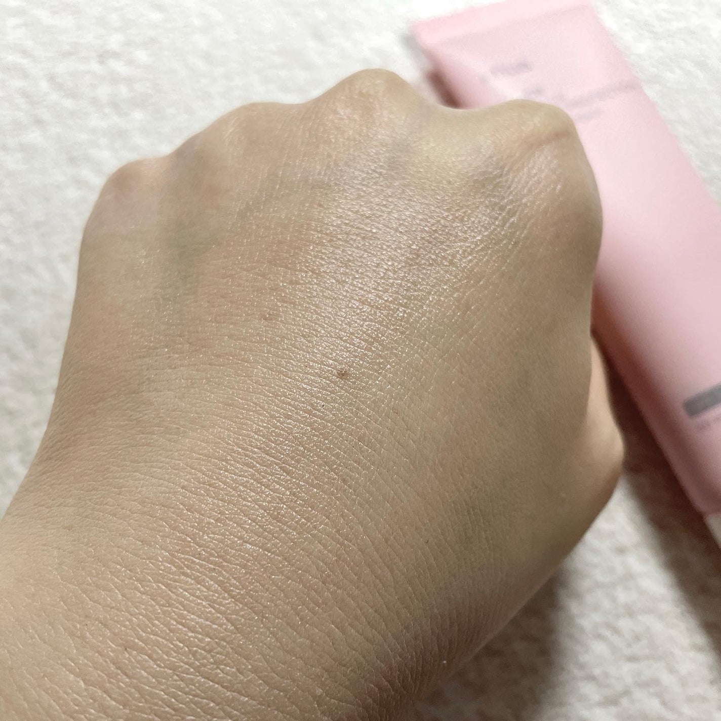 桃ナイアシン UVトーンアッププロテクション/Anua/化粧下地を使ったクチコミ(4枚目)