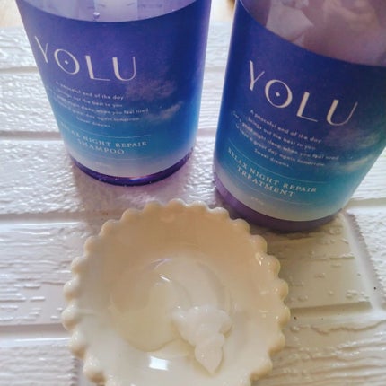 カームナイトリペアシャンプー/トリートメント/YOLU/市販シャンプーを使ったクチコミ(3枚目)