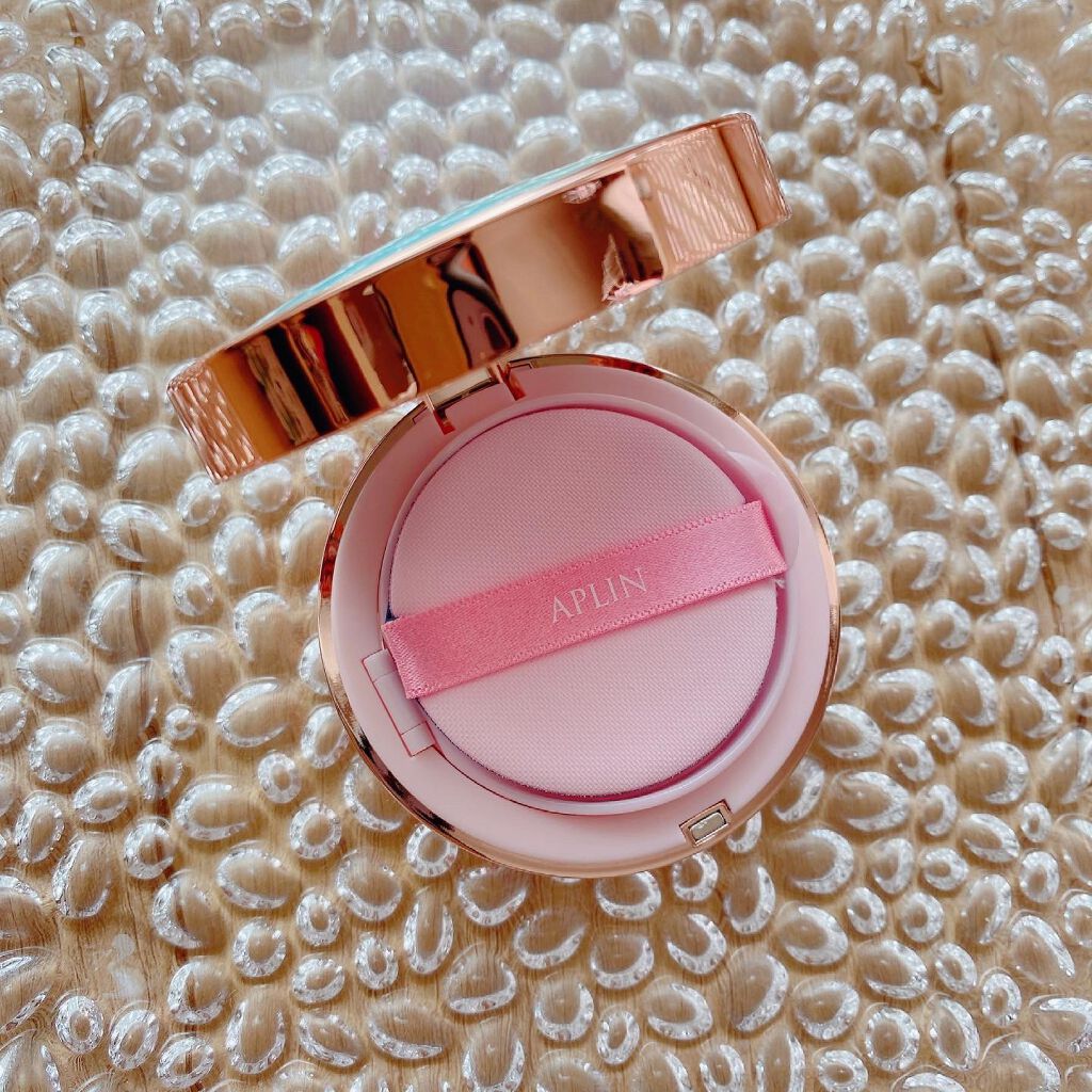 ピンクティーツリーカバークッション/APLIN/クッションファンデーションを使ったクチコミ（2枚目）