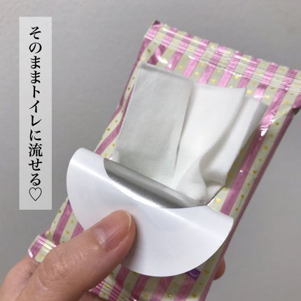 ソフィ デリケートウェットシート フレッシュフローラルの香り/ソフィ/デリケートゾーンケアを使ったクチコミ(3枚目)