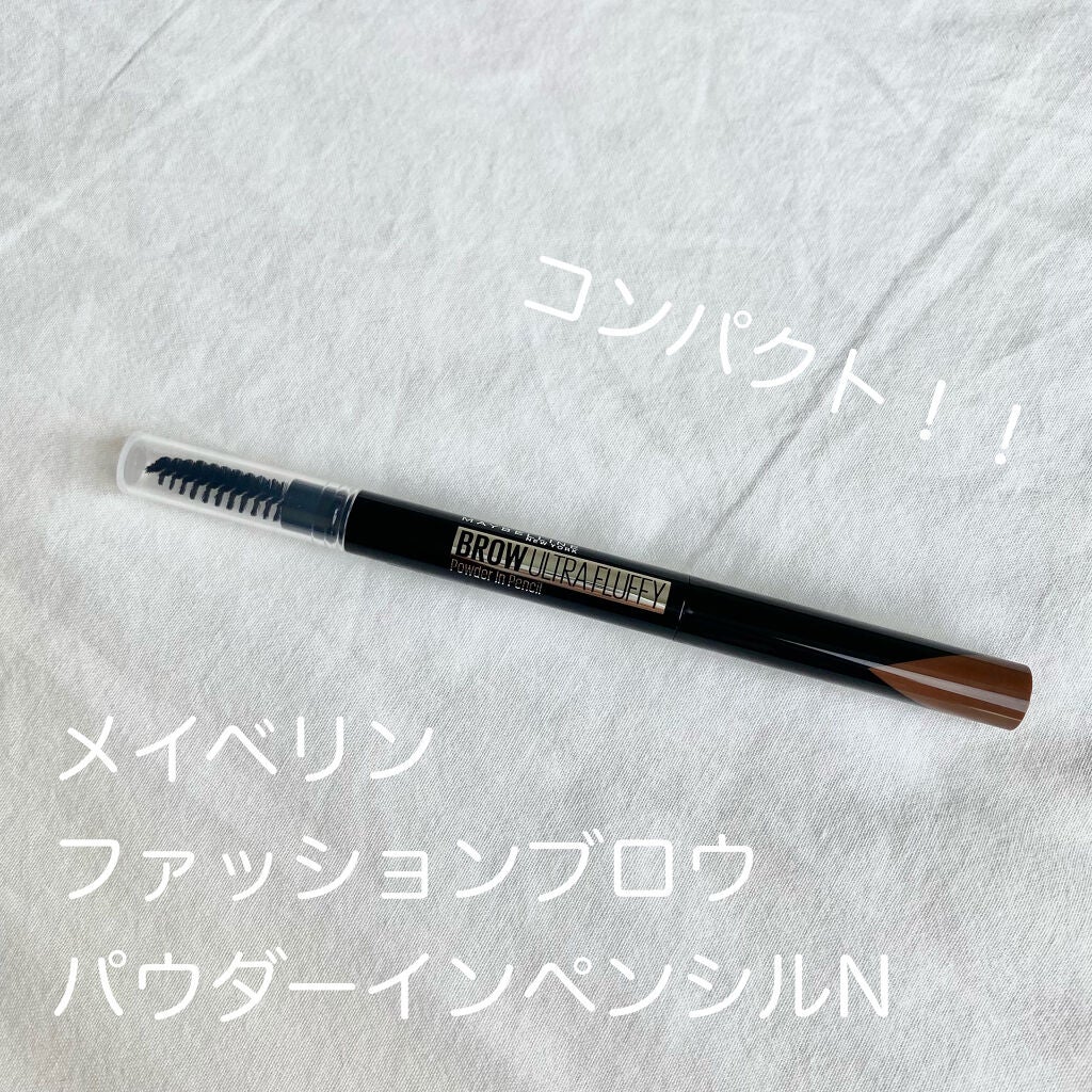 ファッションブロウ パウダーインペンシル N/MAYBELLINE NEW YORK/アイブロウペンシルを使ったクチコミ(3枚目)