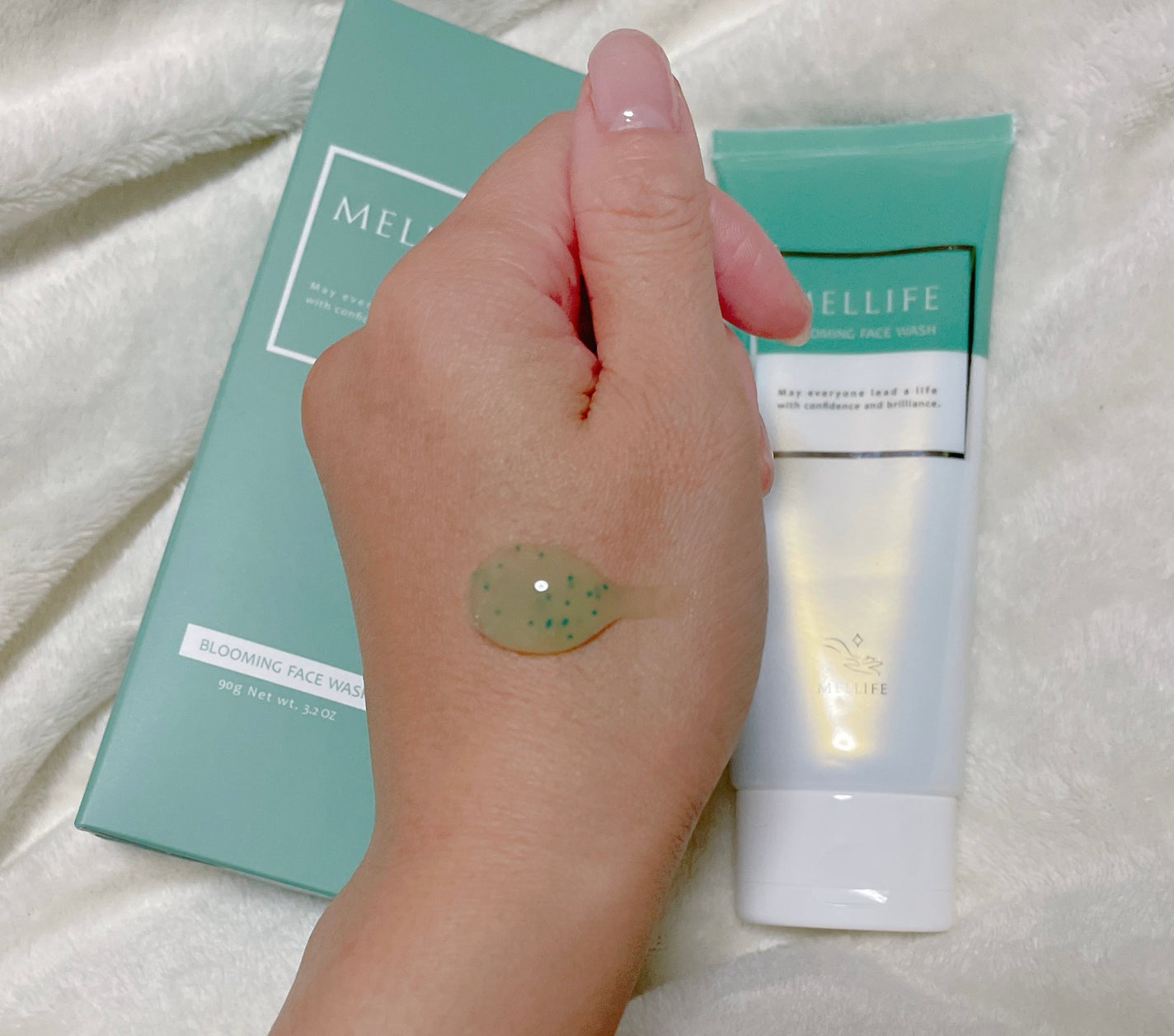 ブルーミングフェイスウォッシュ/MELLIFE/その他洗顔料を使ったクチコミ(3枚目)