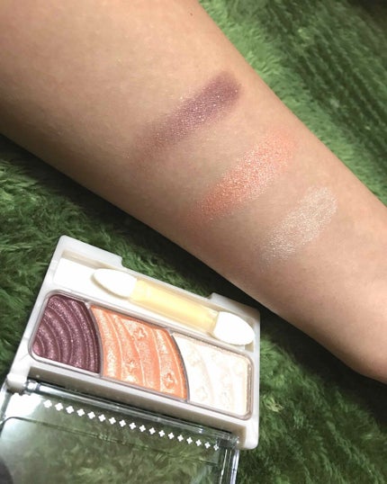 トーンアップアイシャドウ/CEZANNE/アイシャドウパレットを使ったクチコミ(2枚目)