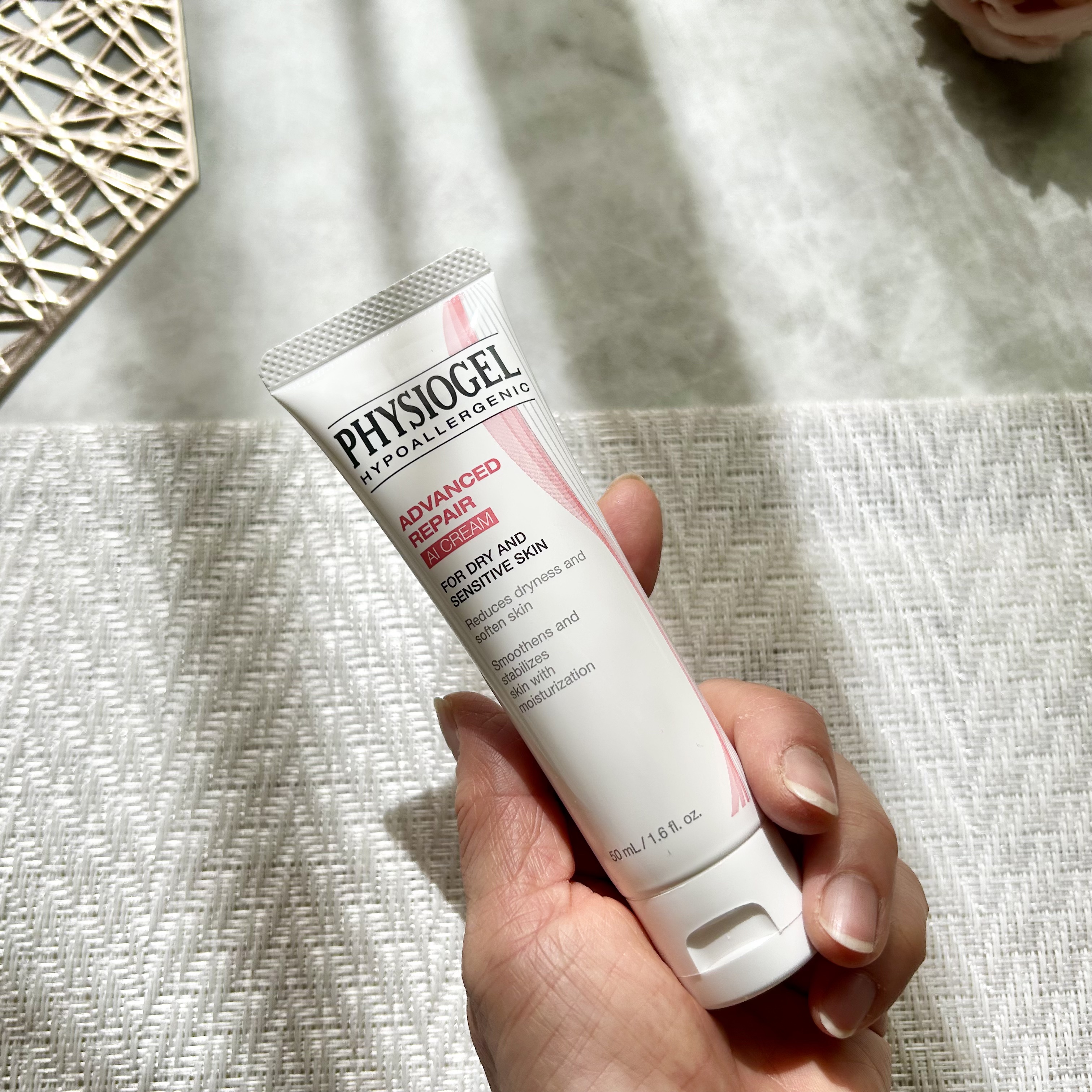 レッドスージングAIクリーム/PHYSIOGEL/フェイスオイルを使ったクチコミ（2枚目）