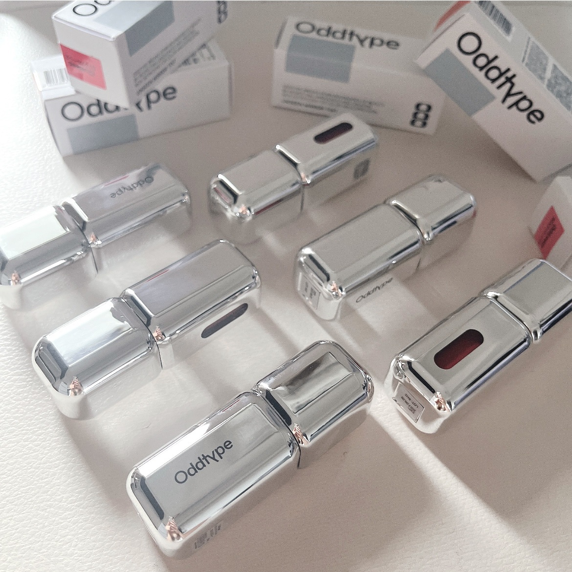 アンシーン ミラーティント/Oddtype/リップティントを使ったクチコミ（2枚目）