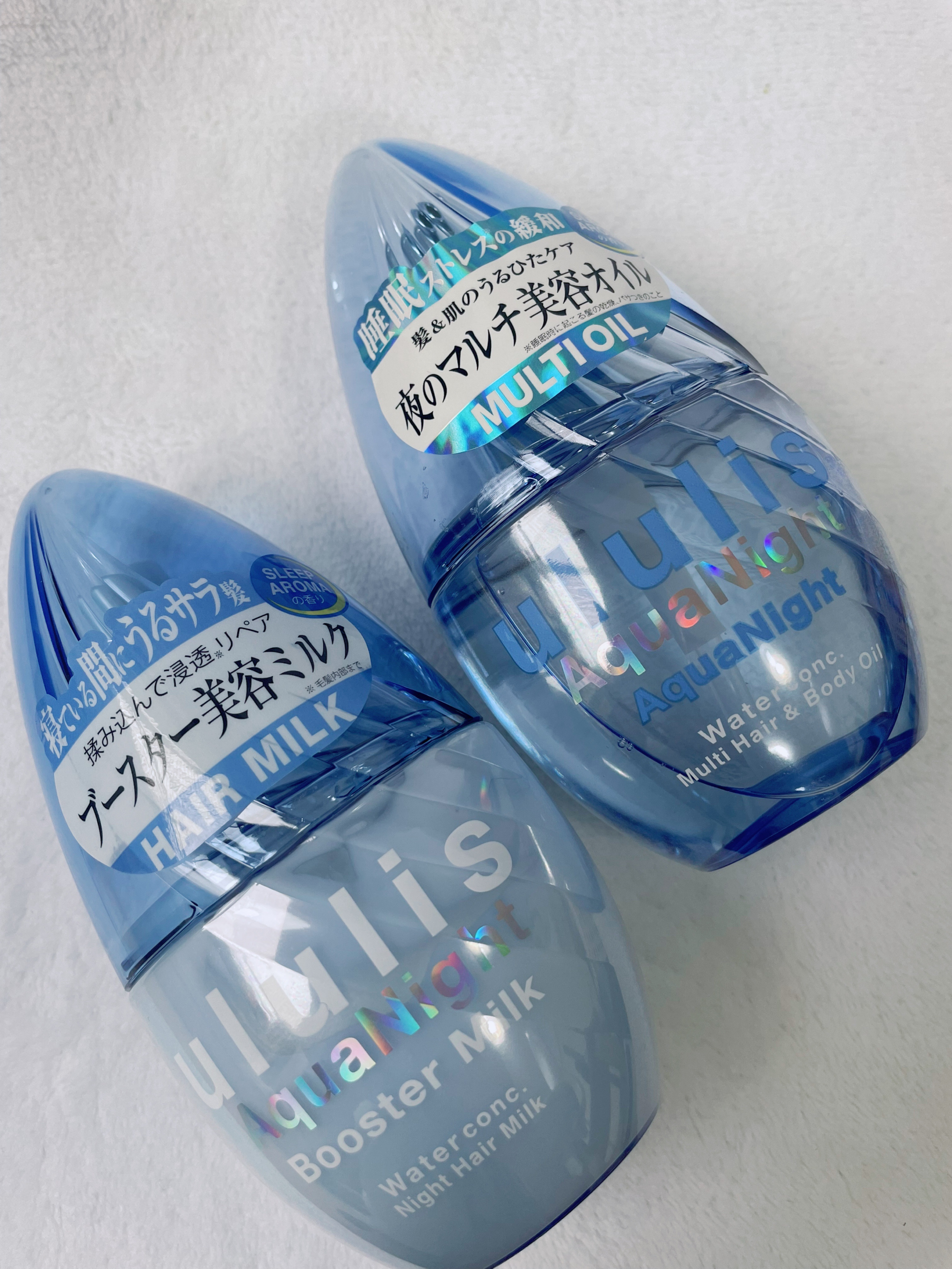 アクアナイト マルチ ヘア&ボディオイル/ululis/ヘアオイルを使ったクチコミ（2枚目）