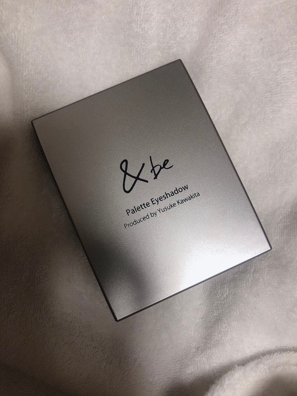 パレットアイシャドウ/&be/アイシャドウパレットを使ったクチコミ(1枚目)