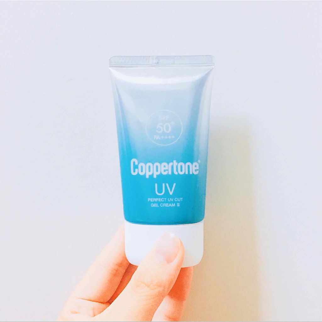 パーフェクトUVカットジェルクリーム III/コパトーン/日焼け止めジェルを使ったクチコミ（1枚目）