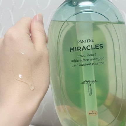 ミラクルズ うるおいブースト シャンプー/トリートメント/パンテーン/市販シャンプーを使ったクチコミ(2枚目)