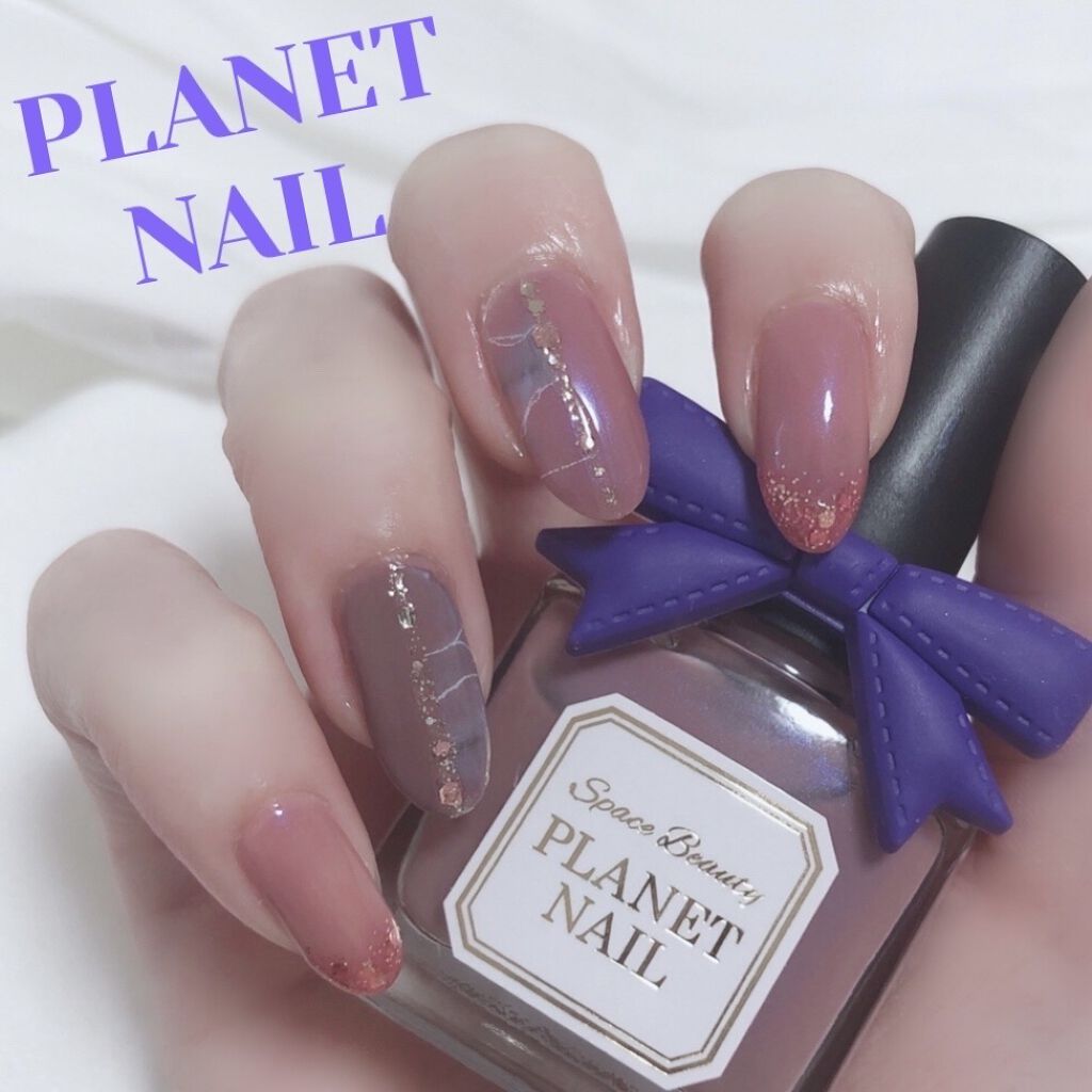 ネイルポリッシュ PLB30 月夜に祈る人魚姫【旧】/PLANET NAIL/マニキュアを使ったクチコミ（1枚目）