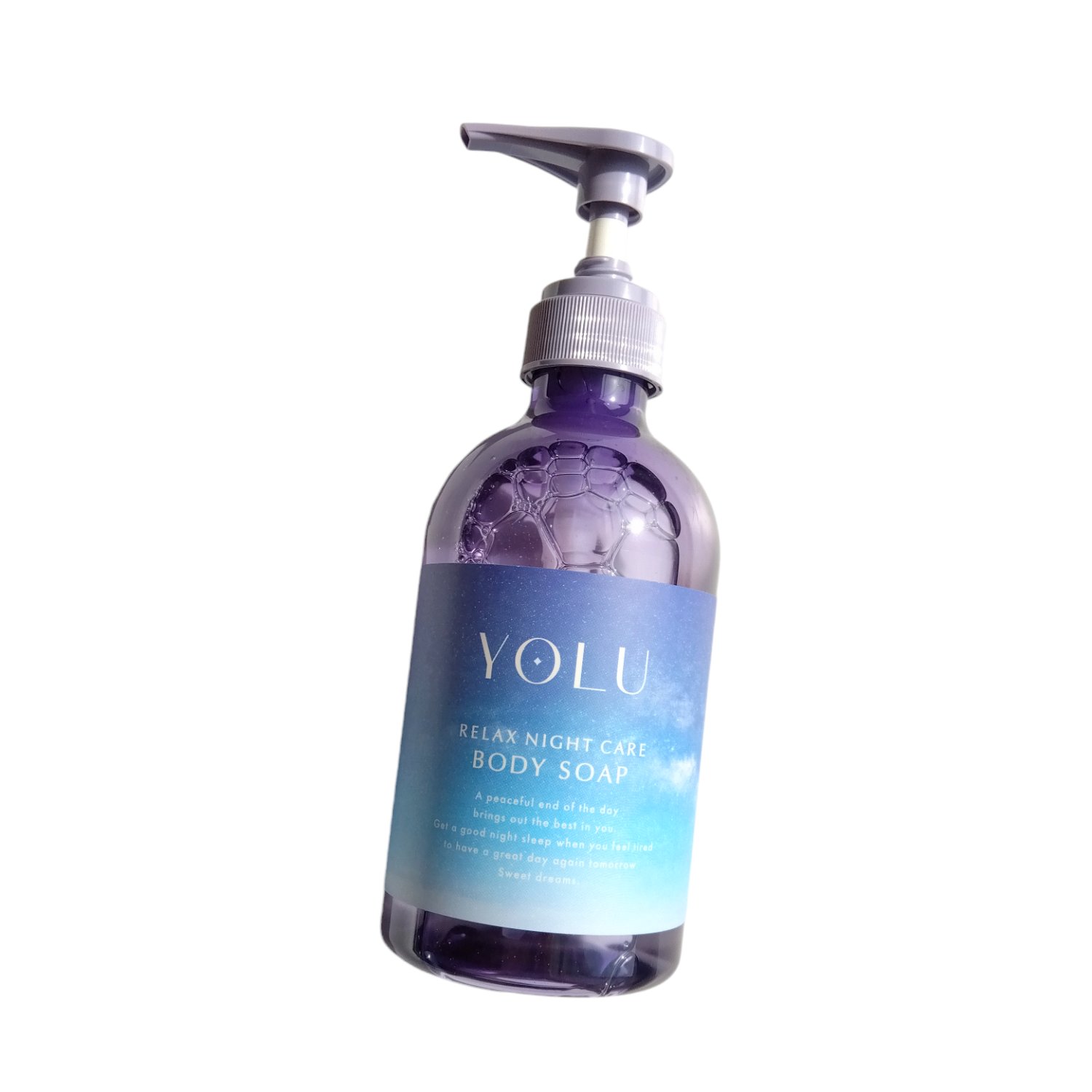 リラックスナイトケアボディソープ 440ml/YOLU/ボディソープを使ったクチコミ（2枚目）