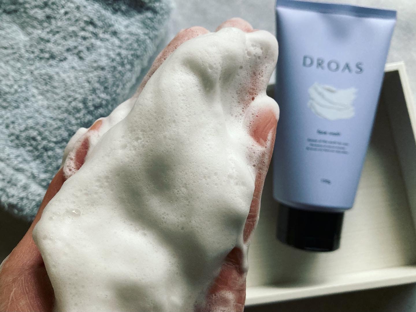 クレイクリアウォッシュ/DROAS/洗顔フォームを使ったクチコミ（3枚目）