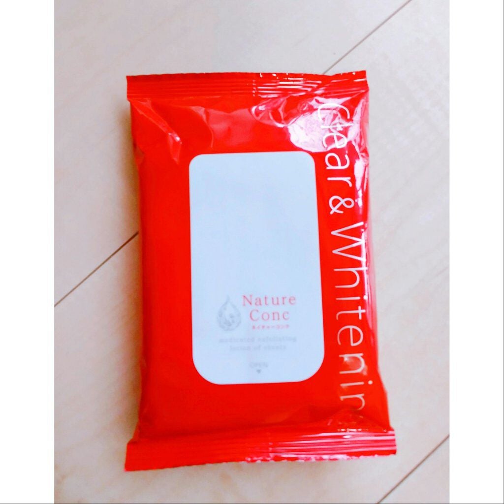 ネイチャーコンク 薬用 ふきとり化粧水シート/ネイチャーコンク/トナーパッドを使ったクチコミ(2枚目)