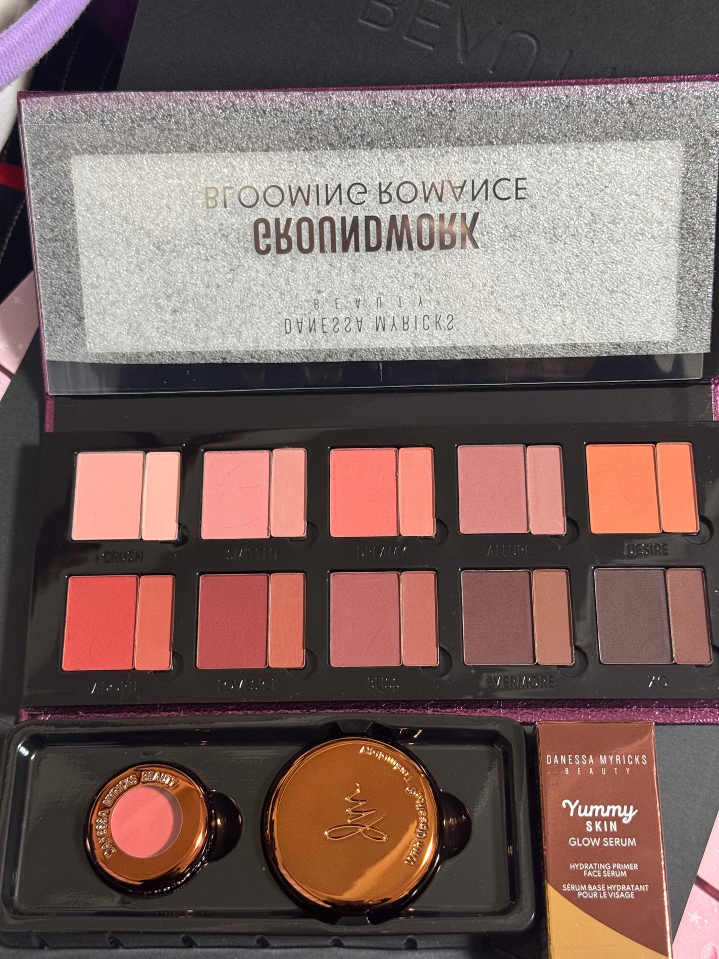Groundwork Blooming Romance Palette/DANESSA MYRICKS BEAUTY/アイシャドウパレットを使ったクチコミ(2枚目)