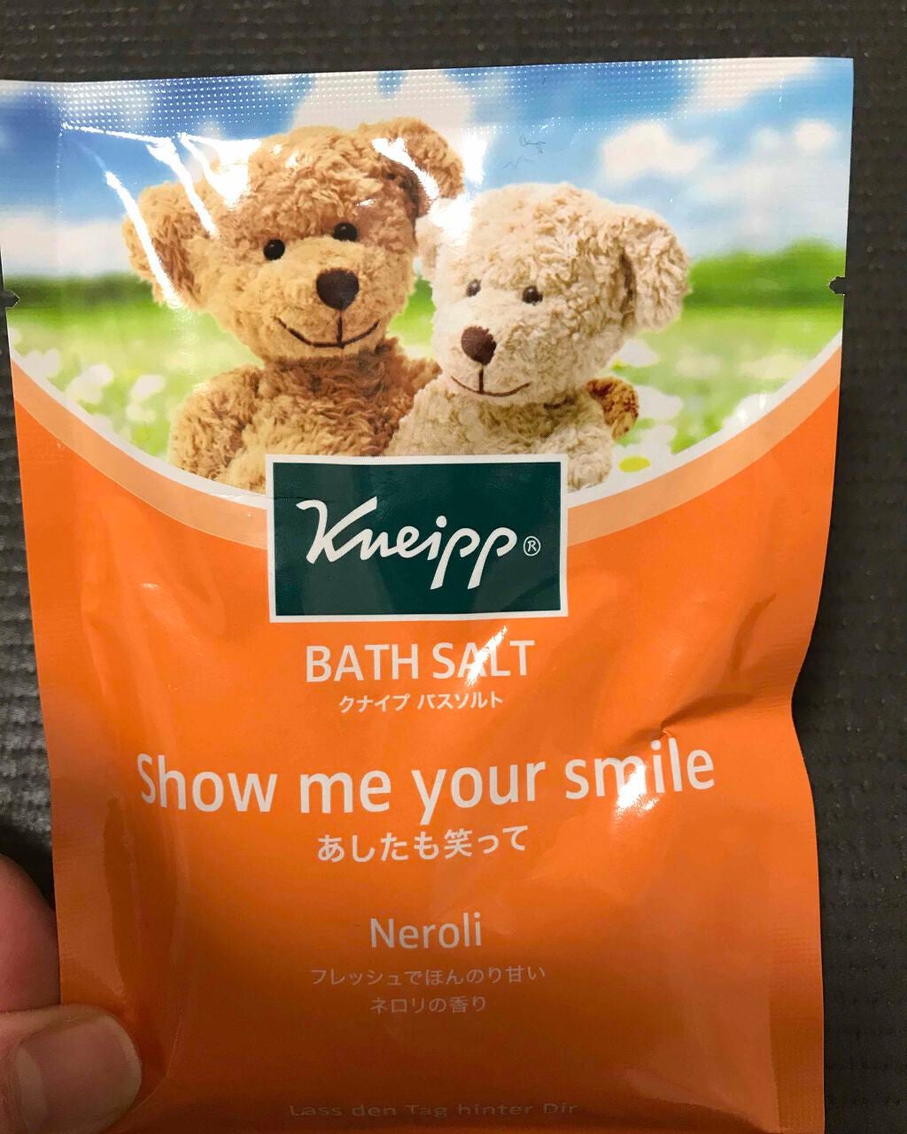 クナイプ バスソルト ネロリの香り/クナイプ/無機塩系入浴剤を使ったクチコミ(1枚目)